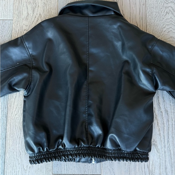 Black leather jacket - Picture 5 of 7